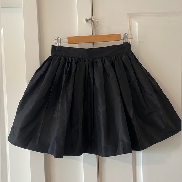 Silk Party Skirt - Size M in black - Picture 2 of 4